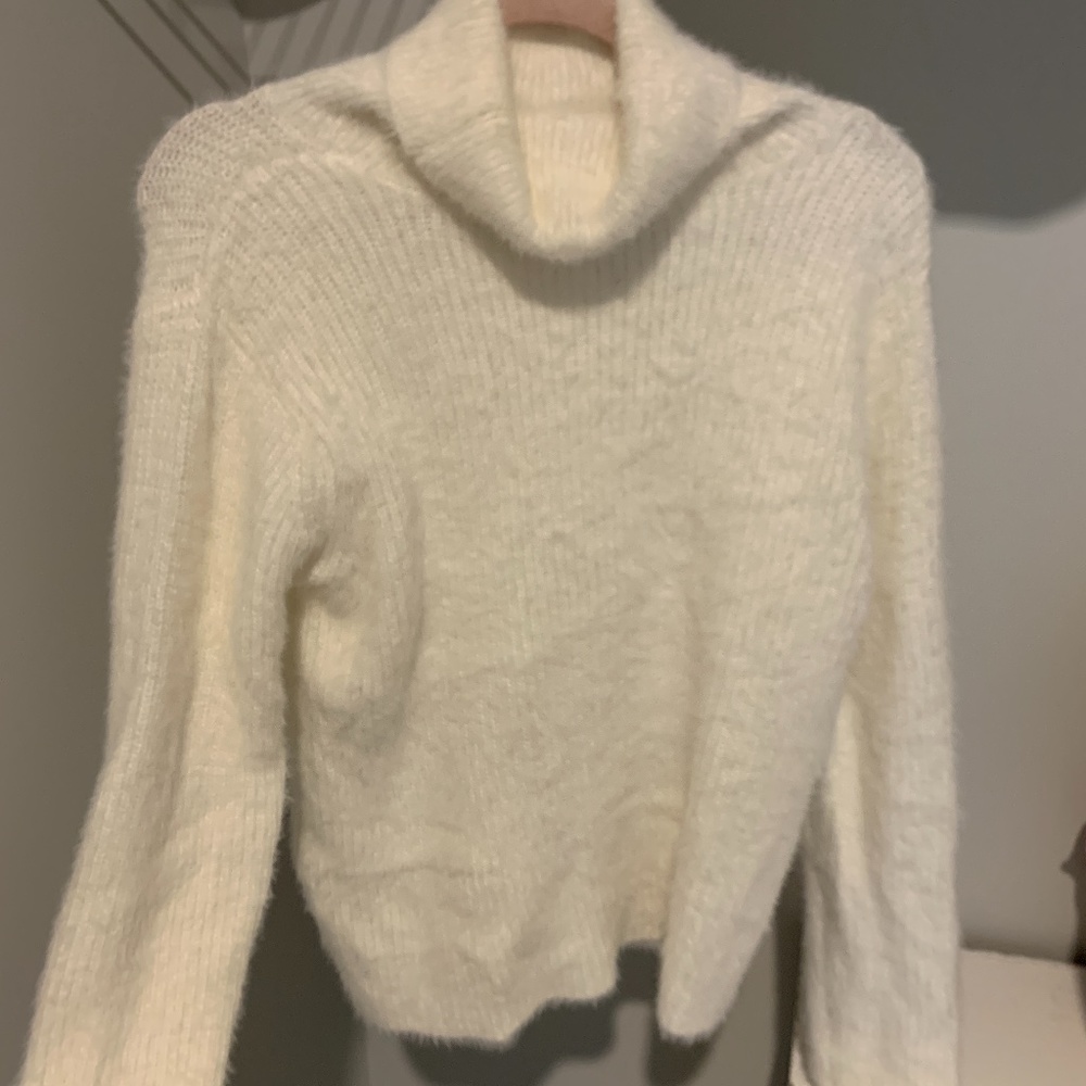 Fuzzy Turtleneck
